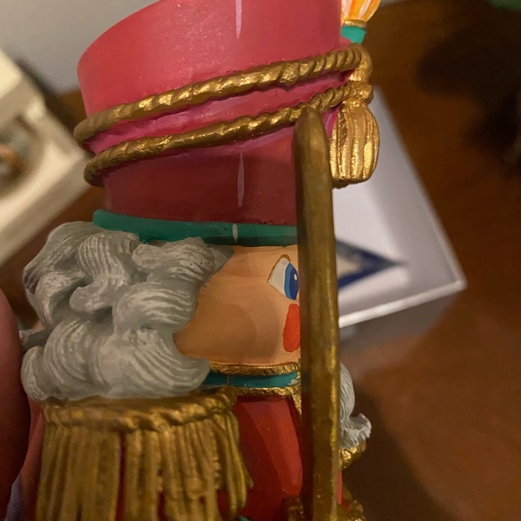 1991 Department 56 Nutcracker Ornament Hand Painted w/ Tags VGC HTF VTG - Picture 6 of 11